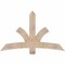 Ekena Millwork Davenport Smooth Timber Gable Bracket, Douglas Fir, 60"W x 38"H x 3 1/2"D x 5 1/2"F, 15/12 Pitch GBW060X38X0406DAV00SDF - alternate 1
